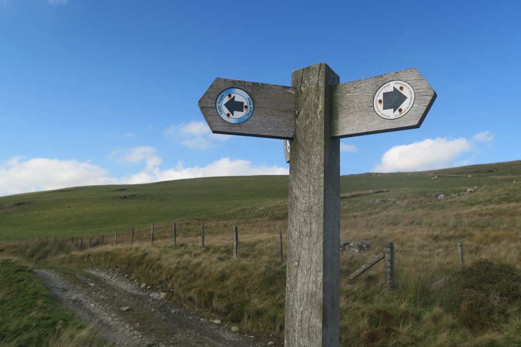 Tegid Way signpost