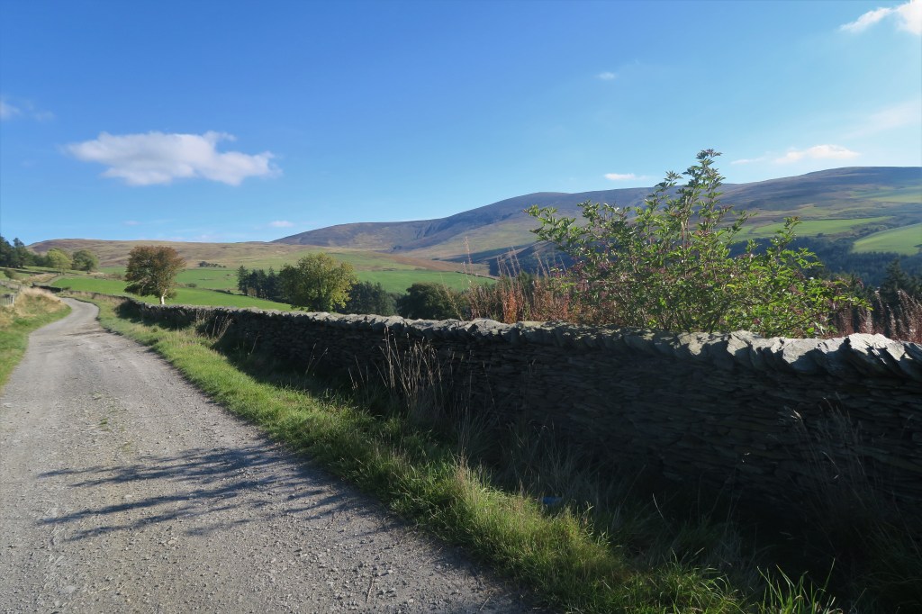 View towards Berwyn Range